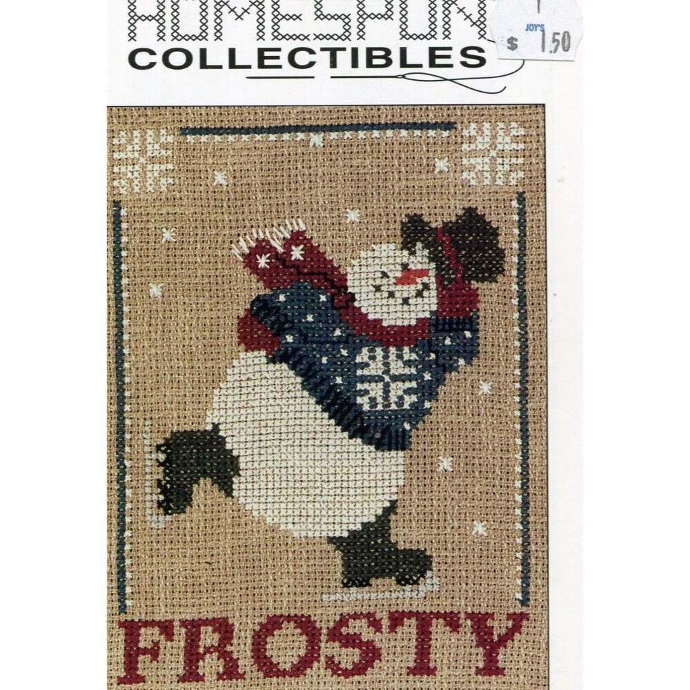 Cross Stitch Chart - Homespun Collectibles - Frosty